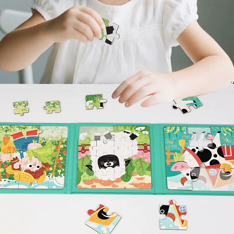 مغناطيسي puzzle كتيب ألغاز