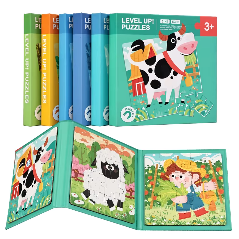 مغناطيسي puzzle كتيب ألغاز